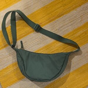 Green Crossbody Travel Bag